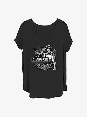 Marvel Shang-Chi and the Legend of Ten Rings Xialing Dragons Girls T-Shirt Plus