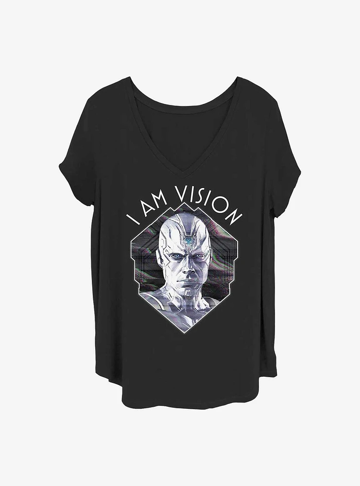 Marvel WandaVision Glitch Programming Girls T-Shirt Plus