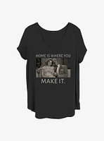 Marvel WandaVision Home Couple Girls T-Shirt Plus