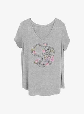 Disney Tangled Rapunzel Girls T-Shirt Plus