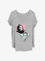 Marvel WandaVision Pastel 50's Retro Girls T-Shirt Plus