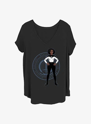 Marvel WandaVision Rambeau Badge Girls T-Shirt Plus