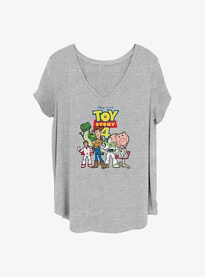 Disney Pixar Toy Story 4 Crew Girls T-Shirt Plus
