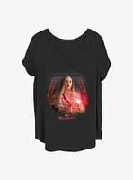 Marvel WandaVision Wanda's Powers Girls T-Shirt Plus