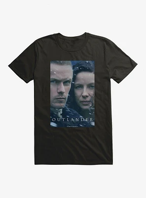 Outlander Claire And Jamie Faces T-Shirt