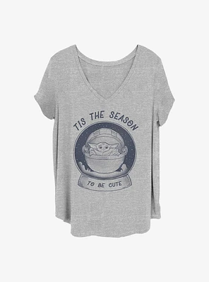 Star Wars The Mandalorian Snow Baby Girls T-Shirt Plus
