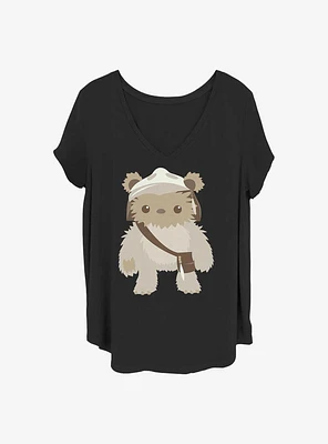 Star Wars Ewok Cutie Girls T-Shirt Plus