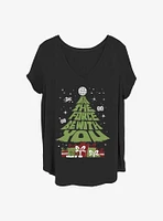Star Wars Gift Tree Girls T-Shirt Plus