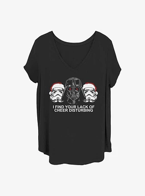 Star Wars Lack Of Cheer Girls T-Shirt Plus