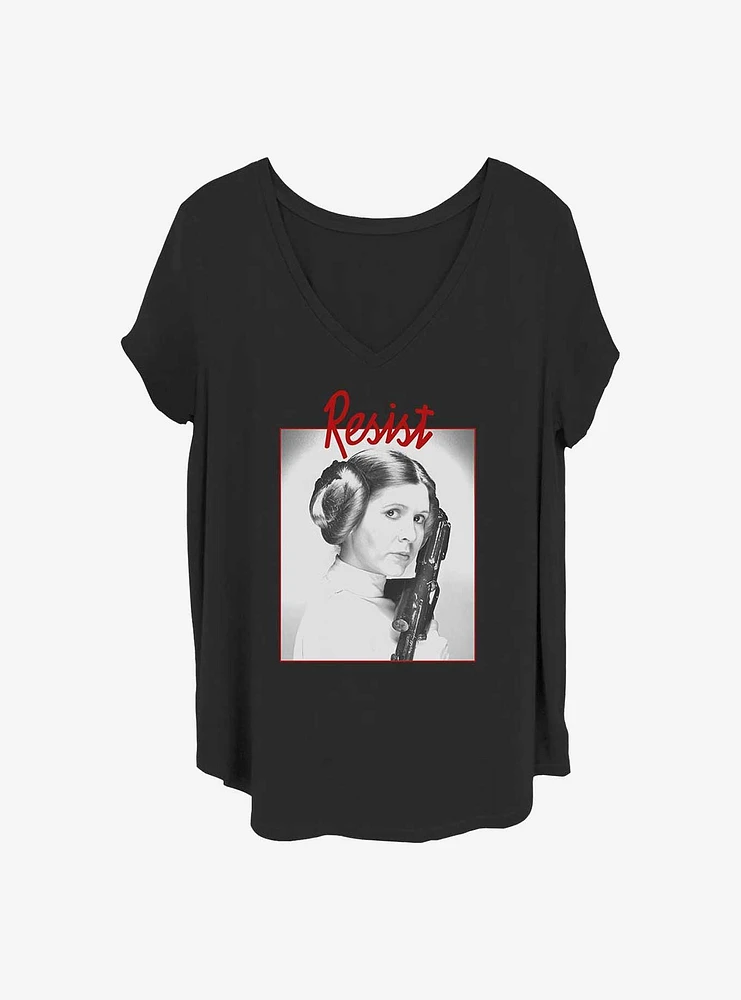 Star Wars Leia Resist Girls T-Shirt Plus