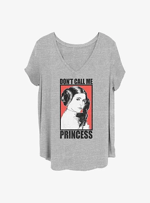 Star Wars No Princess Girls T-Shirt Plus
