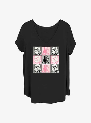 Star Wars Sparing Looks Girls T-Shirt Plus