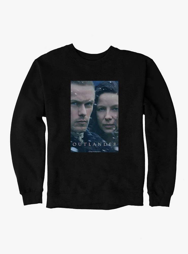 Outlander Claire And Jamie Faces Sweatshirt