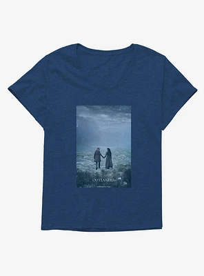 Outlander Holding Hands Girls T-Shirt Plus