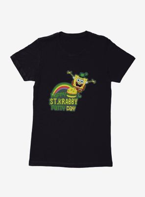 SpongeBob SquarePants Happy St. Krabby Patty Day Womens T-Shirt