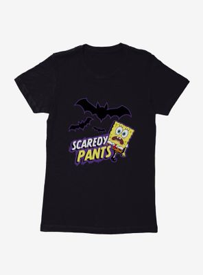 SpongeBob SquarePants Scaredy Pants Womens T-Shirt