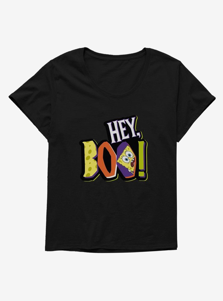 SpongeBob SquarePants Hey, Boo! Womens T-Shirt Plus
