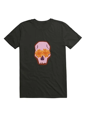 Flowers Skull T-Shirt