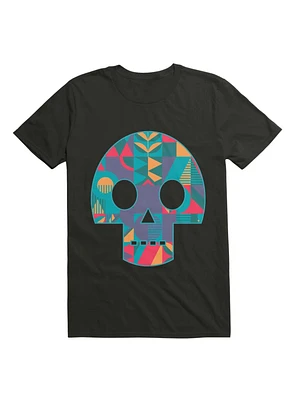 Geometric Abstract Skull T-Shirt