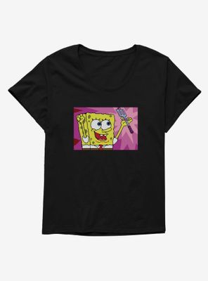 SpongeBob SquarePants Achieved Lost Spatula Womens T-Shirt Plus