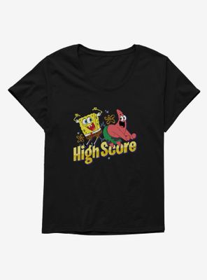 SpongeBob SquarePants High Score Womens T-Shirt Plus