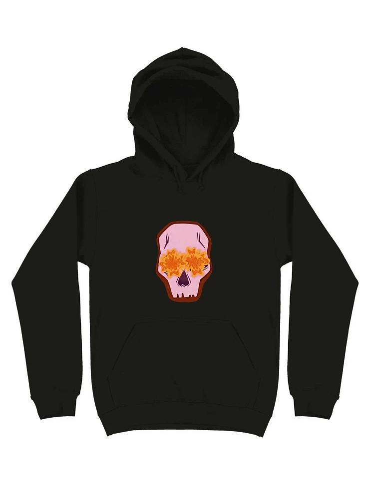 Flowers Skull Hoodie