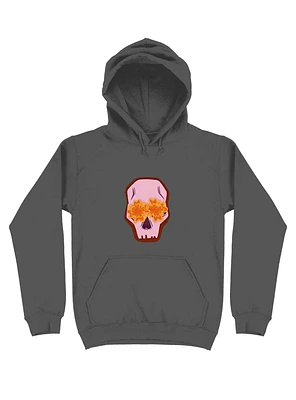 Flowers Skull Hoodie