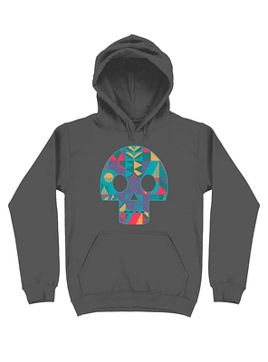 Geometric Abstract Skull Hoodie