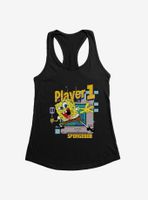 SpongeBob SquarePants Player 1 Womens Tank Top