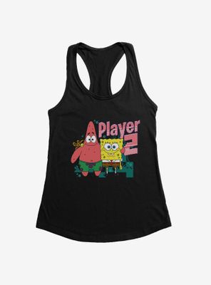 SpongeBob SquarePants Player 2 Duo Womens Tank Top