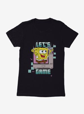SpongeBob SquarePants Lets Game Spatula Womens T-Shirt