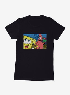 SpongeBob SquarePants Patrick Pants Off Womens T-Shirt