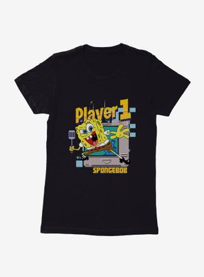 SpongeBob SquarePants Player 1 Womens T-Shirt