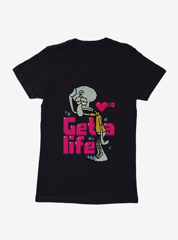 SpongeBob SquarePants Get A Life Squidward Womens T-Shirt