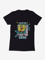 SpongeBob SquarePants Let's Game Womens T-Shirt