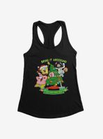 SpongeBob SquarePants Around The Christmas Tree Womens Tank Top