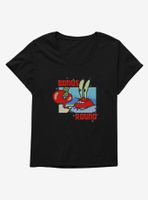 SpongeBob SquarePants Bonus Round Mister Krabs Womens T-Shirt Plus