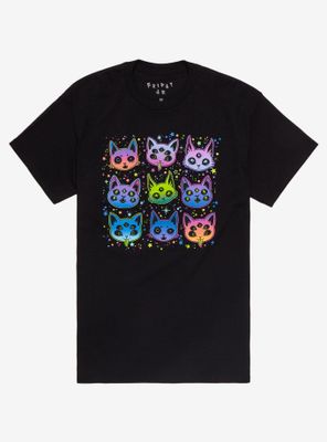 Mythical Kitty Heads T-Shirt