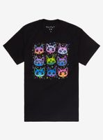 Mythical Kitty Heads T-Shirt