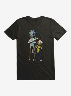Rick And Morty Pose FIgures T-Shirt