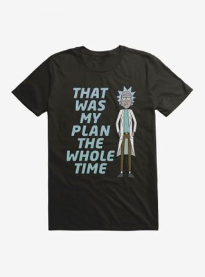 Rick And Morty Rick's Plan T-Shirt