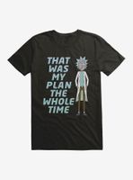 Rick And Morty Rick's Plan T-Shirt
