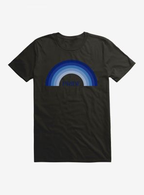 Pride Month James Evans Blue Rainbow T-Shirt