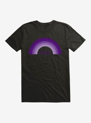 Pride Month James Evans Purple Rainbow T-Shirt