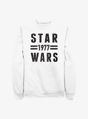 Star Wars  Since 1977 Sweatshirt
