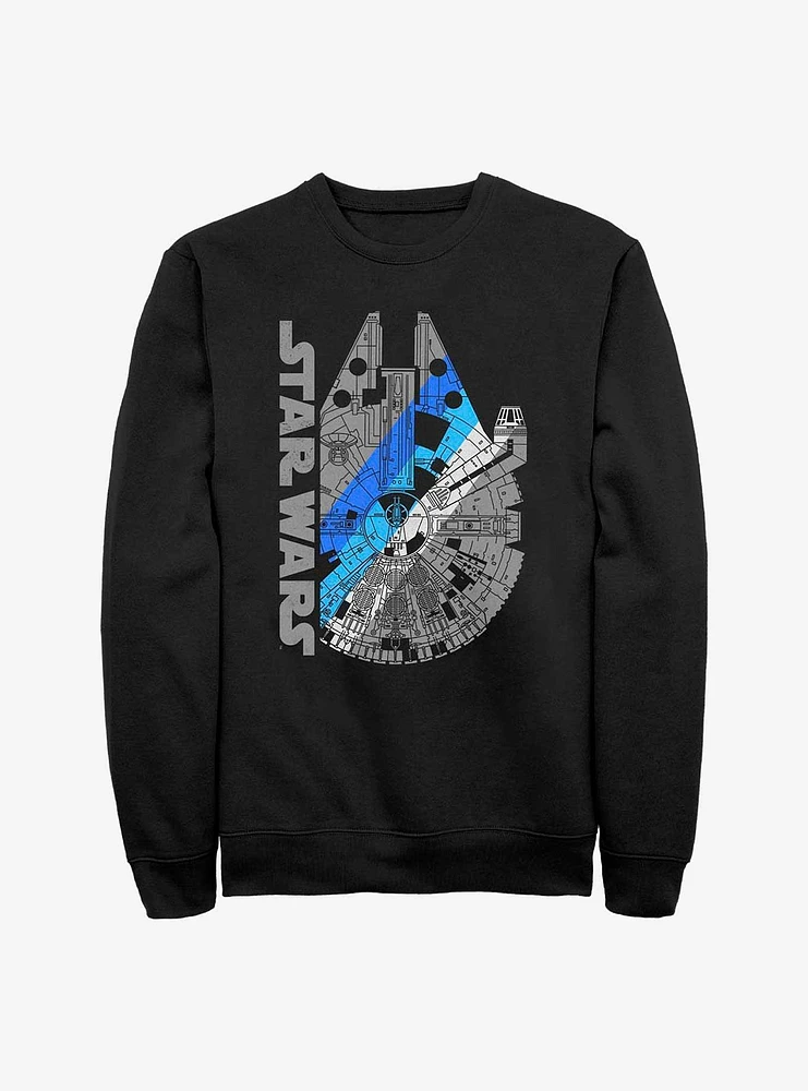 Star Wars 2 Fast Falcon Sweatshirt