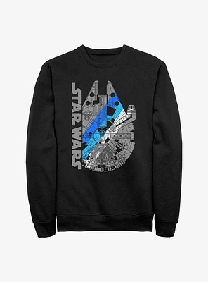 Star Wars 2 Fast Falcon Sweatshirt
