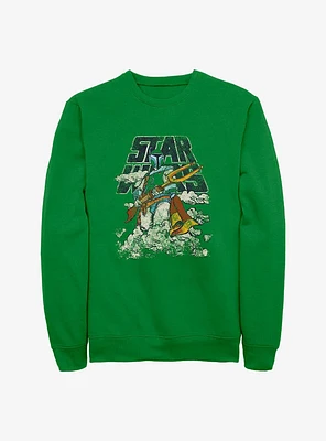 Star Wars Cloudy With A Fett Sweatshirt