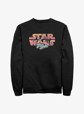 Star Wars Falcon Chase Logo Sweatshirt
