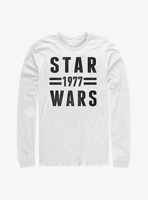Star Wars  Since 1977 Long Sleeve T-Shirt